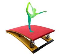 ROHCGHC Trampolino da Ginnastica, Booster for Salto mortale con Pedale a Molla for Bambini