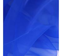 ROHCGHC Un Filo Trasparente, Tovaglia Trasparente Scintillante in Organza di Tessuto Voile for coprisedie da Matrimonio, Runner Tavolo(Royal Blue)