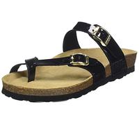 Rohde Alba, Pantofole Donna, 91 Nero Laccato, 35 EU