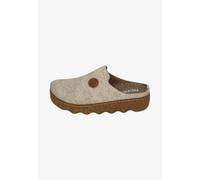 Rohde Easy N 35 6120 13 Zoccoli Donna Pantofole In Feltro Beige