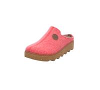Rohde - Foggia-D - Donna - Zoccoli - Pantofole - Senza chiusura - Feltro - Non foderato - Regolazione della temperatura, Colore: rosso, 41 EU