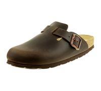 Rohde Grado Sandali Da Uomo Pantofola Clog 6698 Marrone In Pelle