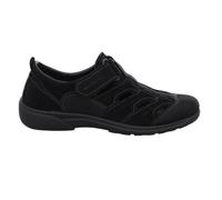 Rohde Rostock - Scarpe da Strada da Uomo in Pelle Nabuk e Pelle Scamosciata, Nero, 41 EU X-Larga