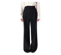 Róhe - Eleganti Pantaloni Neri in Lana Aw25 - - Trousers - Donna - Nero - S