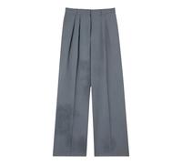 Róhe - Pantaloni a gamba larga Melange grigio scuro - - Trousers - Donna - Grigio - M