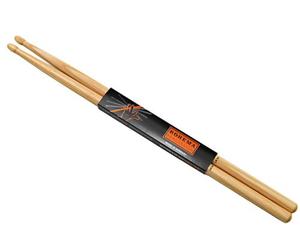 Rohema 61333/2 The German Drumstick ROCK - Light Rock 7A Sticks Hickory laquered