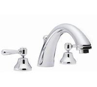 Rohl A2784XMIB A2200Xmpn A2784Xm Verona Rubinetto per vasca romana con maniglie a croce in metallo, ottone inca