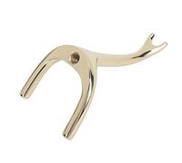 ROHMRHIE Billiards Stick Bridge Head Durable Zinc Imitation Elephant Nose Shape Fork Billiard Bridge Head Pool Cue Bridge Head