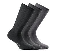 Rohner base calzino Sport 3 Pack, unisex, colori diversi: Color: Light Grey/Grey/Dark Grey | Size: 43-46