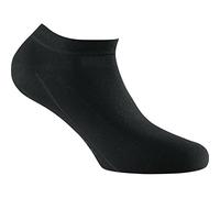 Rohner Basic 3 Pack Sneaker Socks, Sneakers invisibili, unisex, gr. 35-46: Color: Black | Size: 8.5-11 UK