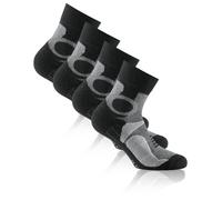 Rohner - Basic Trekking Quarter 2er Pack - Calze da trekking EU 39-42 nero/grigio