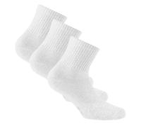 Rohner Basic Unisex Calze Quarter, 3 Pezzi - Sport Quarter, Mischia Di Cotone...