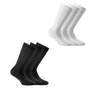 Rohner Basic Unisex Calze Sportive, Confezione Da 6 - Basic Sport, Monocromatico