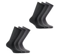 Rohner Basic Unisex Calze Sportive, Confezione Da 6 - Basic Sport, Monocromatico