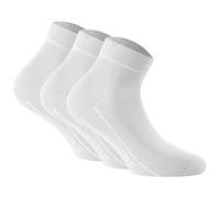 Rohner Basic Unisex Calzini Quarter, 3 Pezzi - Sneaker Plus, Cotone