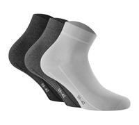 Rohner Basic Unisex Calzini Quarter, 3 Pezzi - Sneaker Plus, Cotone