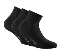 Rohner Basic Unisex Calzini Quarter, Multipack - Sneaker Plus, Cotone