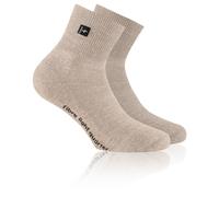 Rohner - Fibre Light Quarter - Calze casual EU 36-38 beige