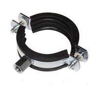 rohrfix-24 10 fascette stringitubo in acciaio zincato (125 mm)