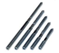 Rohrfixed-24 Set di 150 Viti Prigioniere M8 Esagonali Argento