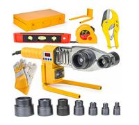 Rohrschweißgerät Tubo Plastica Saldatrice LCD 2800W Pp Pe Ob Set Professionale