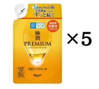 ROHTO HADALABO GOKUJYUN PREMIUM HYDRATING LOTION REFILL ACIDO IALURONICO 170m...