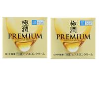 Rohto Hadalabo Gokujyun Premium Hydrating Super Hyaluronic Cream 50g Set da...
