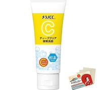 Rohto Melano CC Deep Clear Enzyme Face Wash - 130 g Blotting Paper Set