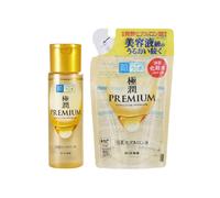 Rohto Mentholatum - Hada Labo Gokujyun Premium Lotion + Refill Set