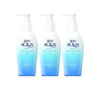 Rohto Mentholatum - Skin Aqua Sunscreen Super Moisture Gel Pump SPF50+ PA++++ - 140g - White (3ea) Set