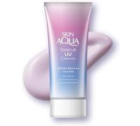 Rohto - Protezione solare Skin Aqua Tone Up UV Essence, SPF50+, PA++++, 80g
