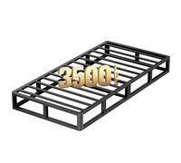 ROIL Materasso a molle Twin XL da 25,4 cm, in metallo resistente, con rivestimento in tessuto, capacità di peso massima 1587,6 kg, facile da montare, senza rumore, antiscivolo