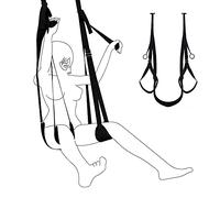 Roiz Hang on Door Swing Kit per Coppia con Cuscino per sedersi