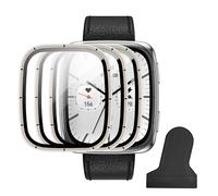 Rojeuinn 3 Pezzi Pellicola Protettiva per Amazfit Active 2 Square, Anti-Graffi Senza Bolle Alta Definizione Piegatura Libera per Amazfit Active 2 Square con Strumento di Installazione Facile