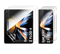 Rojeuinn Copertura Completa Pellicola Protettiva Morbida per Samsung Galaxy Z Fold 4 5G,2 Pezzi Pellicola per Schermo Interno+2 Pezzi Pellicola per Schermo Esterno,Senza Bolle,Anti-Scratch,HD