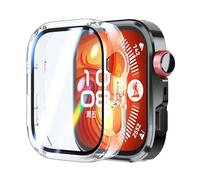 Rojeuinn Cover Cases pour HUAWEI Fit 4 Pro Coque de Protection avec Protecteur d'écran, 360° Anti-Rayures Anti-poussière Ultra-Mince Hard PC Housse de Protection -transparent