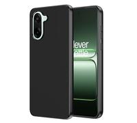 Rojeuinn cover per Oneplus Nord CE 5 5G,Materiale Silicone Liquido di Alta Qualità,Custodia per Telefono a Copertura Totale,Antiurto,AntiGraffio,Anti-Impronte- Nero