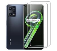 Rojeuinn Vetro Temperato per Realme 9 4G Pellicola Protettiva,2 Pezzi Vetro Temperato,Senza Bolle,Anti-Scratch,Durezza 9H