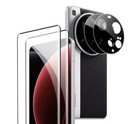 Rojeuinn Vetro Temperato per Xiaomi 15 Ultra 5G Pellicola Protettiva,2 Pezzi Vetro Temperato+2 Pezzi Fotocamera Posteriore,Anti-Scratch,Durezza 9H