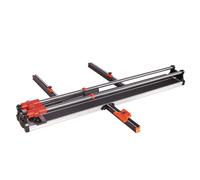 ROJOO Tagliapiastrelle manuale a doppio scorrimento da 122 cm, ampia piastra inferiore in alluminio, in ceramica, porcellana, 120 cm, R2818T120