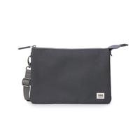 Roka Carnaby XL - Borsa a tracolla slim per donne e uomini, 3 scomparti, cerniera spessa, tracolla rimovibile e regolabile per telefono, portafoglio, chiavi, Nero sbiadito, s