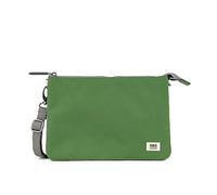 Roka Carnaby XL - Borsa a tracolla slim per donne e uomini, 3 scomparti, cerniera spessa, tracolla rimovibile e regolabile per telefono, portafoglio, chiavi, Fogliame, XL