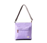 Roka Kennington - Borsa a tracolla in nylon per donne e uomini, con tasche multiple, cerniera spessa, tracolla regolabile per viaggi, lavoro, scuola, Fioritura di cardo, Medium