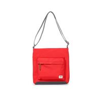 Roka Kennington - Borsa a tracolla in nylon per donne e uomini, con tasche multiple, cerniera spessa, tracolla regolabile per viaggi, lavoro, scuola, Olio di peperoncino, s