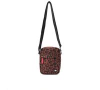 ROKA London Bond Borsa a tracolla in tela riciclata con stampa leopardata scarlatto