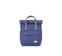 Roka London Canfield B - Zaino piccolo in nylon sostenibile, Indaco, S