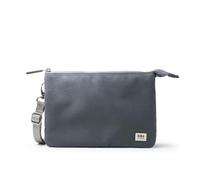 ROKA London Carnaby - Borsa a tracolla XL in tela riciclata, Fume., XL