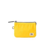 ROKA London Carnaby - Portafoglio piccolo Ripstop, leggero e sicuro, con cerniera e design in nylon resistente, Frutto della Passione, S, lati morbidi