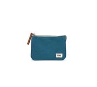 Roka London Carnaby Small Recycled Canvas, Blu navy, S, Borsa per monete
