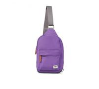 ROKA London Willesden B Borsa a tracolla sostenibile, Viola Fresco, s